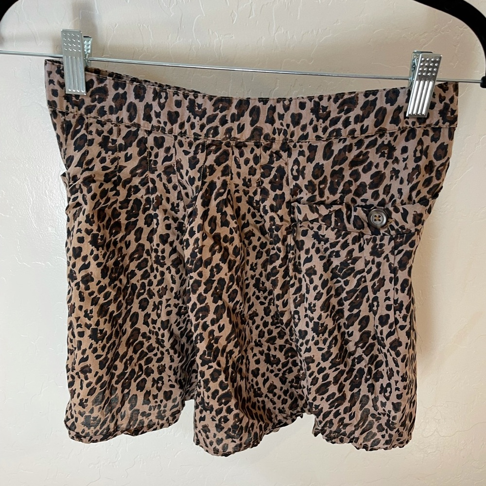 Free People flowy fabric high waisted shorts